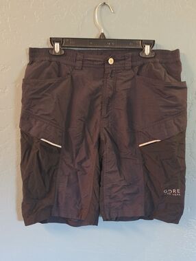 GORE BIKE WEAR Men's Black Hybrid Cycling Shorts